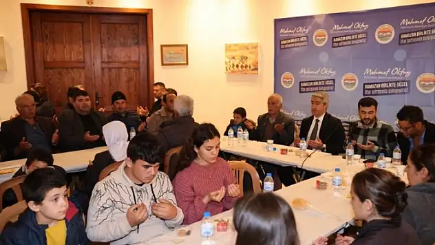 MARMARİS BELEDİYESİ İFTAR SOFRASI BU KEZ OSMANİYE'DE KURULDU