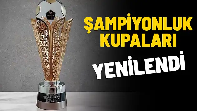 TFF'DEN 100. YILA ÖZEL ŞAMPİYONLUK KUPALARI