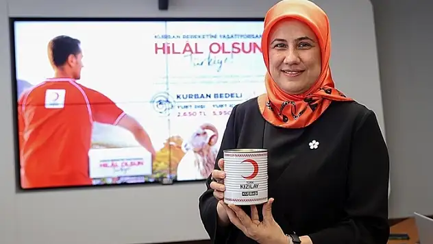 TÜRK KIZILAY GENEL BAŞKAN VEKİLİ YILMAZ'DAN KURBAN BAĞIŞLARI AÇIKLAMASI
