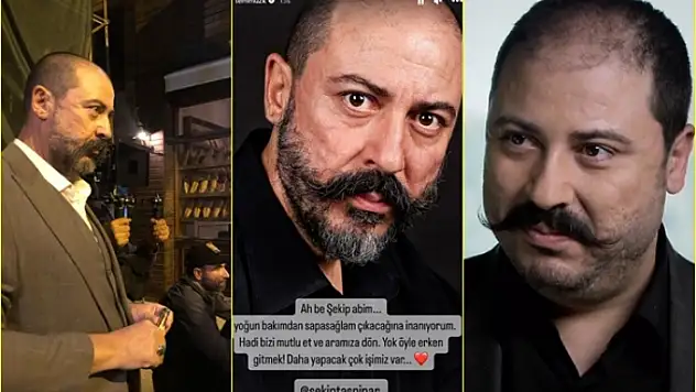 ÜNLÜ OYUNCU ŞEKİP TAŞPINAR SITKI KOÇMAN HASTANESİ'NDE YOĞUN BAKIMA ALINDI