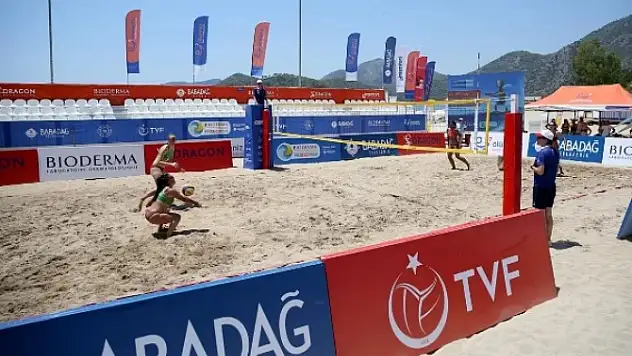 BİODERMA PRO BEACH TOUR TVF PLAJ VOLEYBOLU TÜRKİYE SERİSİ 3.ETABI MUĞLA'DA BAŞLADI
