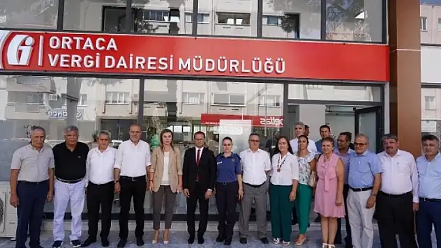 ORTACA VERGİ DAİRESİ YENİ ADRESİNDE HİZMET VERMEYE BAŞLADI