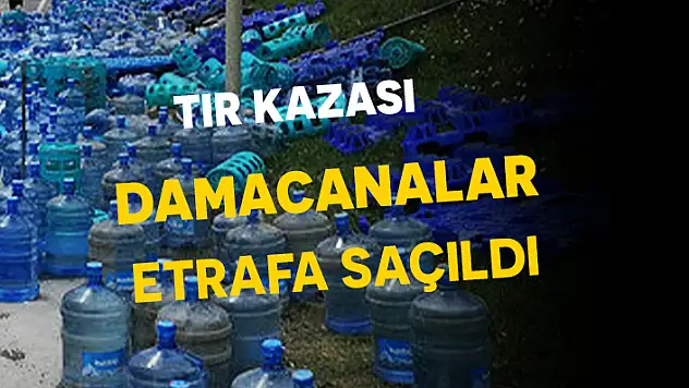 BODRUM'DA TIR KAZASI MEYDANA GELDİ