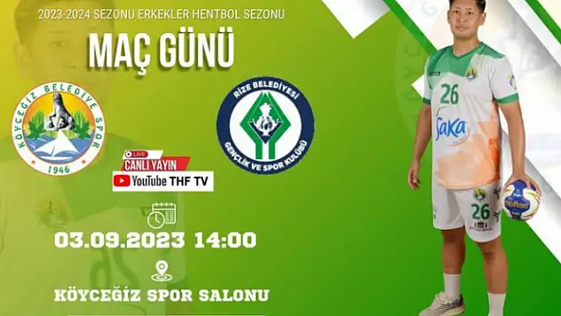 KÖYCEĞİZ BELEDİYESPOR - RİZE BELEDİYESİ HENTBOL MAÇI