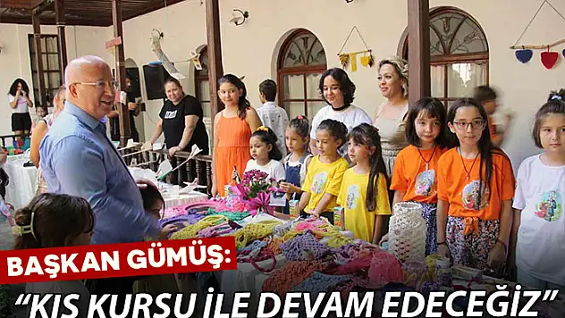 MENTEŞE BELEDİYESİ YAZ KURSLARI SERGİYLE SONLANDI
