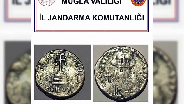 ROMA DÖNEMİNE AİT MADALYON BULUNDURAN ŞÜPHELİYE OPERASYON!