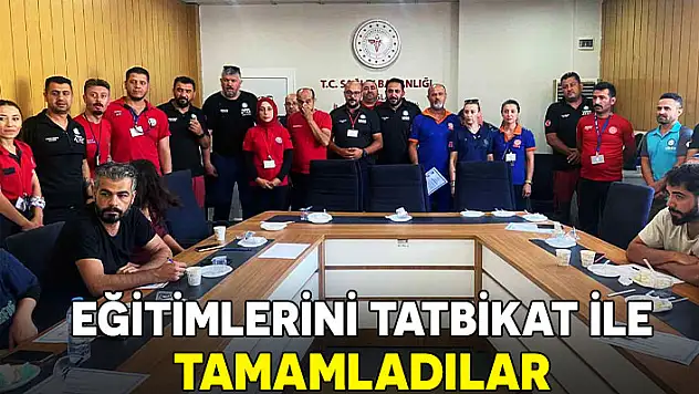 UMKE GÖNÜLLÜLERİ EĞİTİMLERİNİ BAŞARIYLA TAMAMLADI