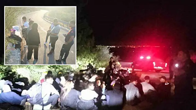 MUĞLA'DA 111 DÜZENSİZ GÖÇMEN YAKALANDI!