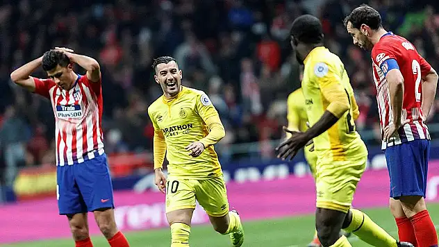 Atletico Madrid Kral Kupası'na veda etti
