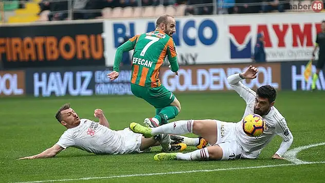 Aytemiz Alanyaspor sahasında galip