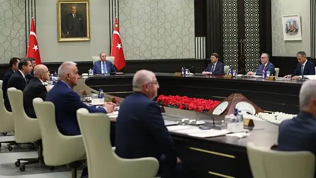 Kabine toplantısında gündem: Terörsüz Türkiye ve orman yangınları