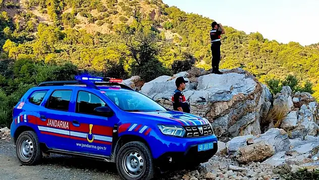 Köyceğiz Jandarması orman yangınlarına karşı sahada
