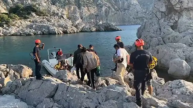 Marmaris'te 15 düzensiz göçmen yakalandı