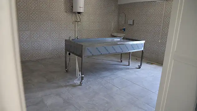 Menteşe Belediyesi Yerleşik Gasilhanesi'ni yeniledi