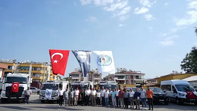 Milas Belediyesi çalışmalara devam ediyor: Araç filolarını güçlendirdi