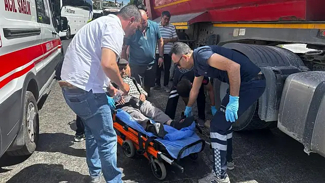 Milas'ta gerçekleşen tır kazasında 1 kişi yaralandı
