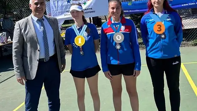 MSKÜ Pickleball Takımı ilk katıldığı Türkiye şampiyonasında birinci oldı