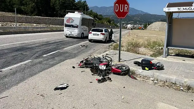 Seydikemer'de motosiklet kazası: 1 kişi öldü