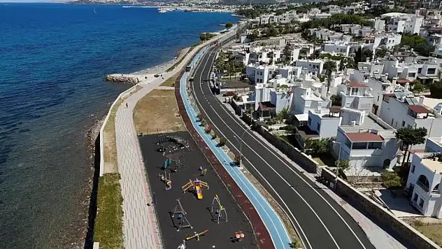 Turgutreis yolu yenilendi! Trafik rahat nefes aldı