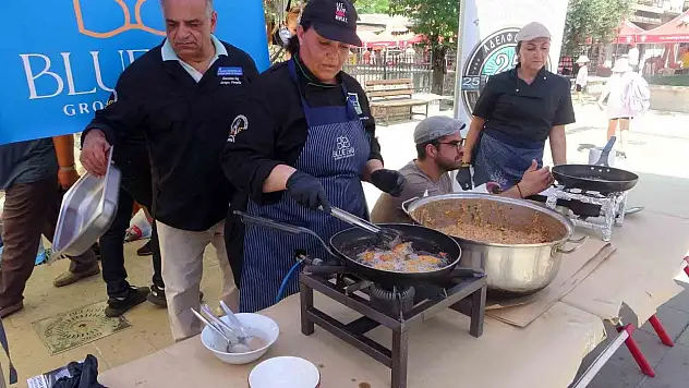 Türk ve Yunan yemekleri Muğla'da buluştu