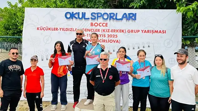 Ula Gençlik ve Spor İlçe Müdürlüğü Sporcuları Bocce'de Türkiye Şampiyonası'na yükseldi