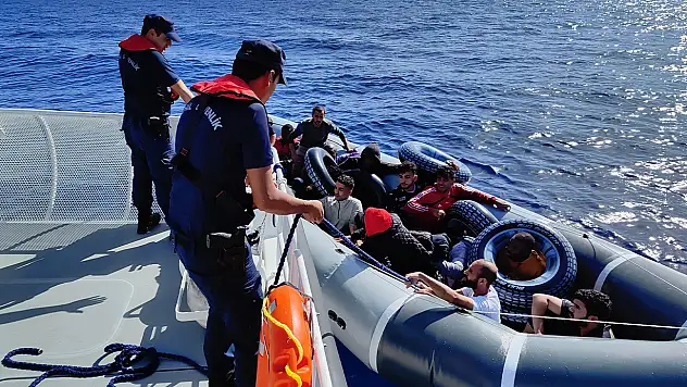 DATÇA'DA DÜZENSİZ GÖÇMEN VAKASI