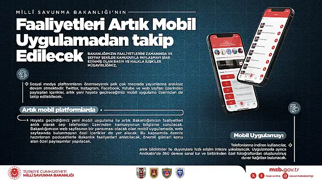 'MİLLİ SAVUNMA BAKANLIĞI' YANINIZDA