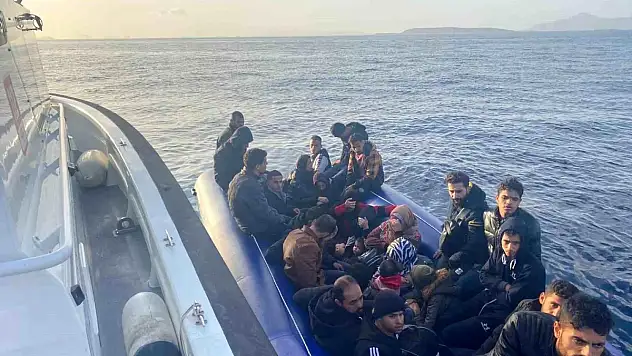 MUĞLA'DA YİNE DÜZENSİZ GÖÇMEN TRAFİĞİ YAŞANDI