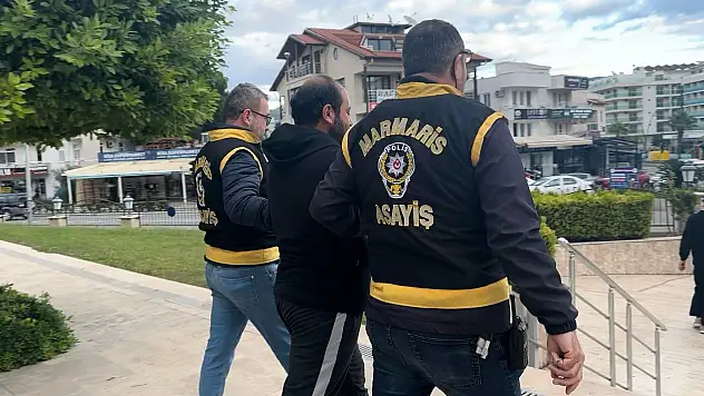 SUÇ MAKİNESİ MARMARİS'DE YAKALANDI