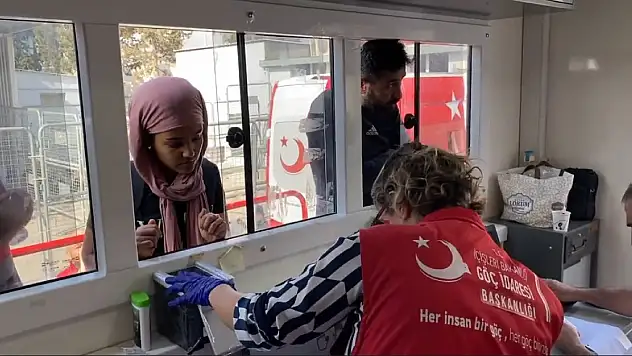 İZMİRDE KAÇAK GÖÇMENLERE ''KALKAN'' OPERASYONU