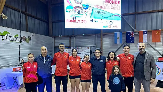 DÜNYA BOCCE ŞAMPİYONASI ALTIN MADALYASI TÜRKİYE'DE