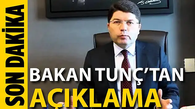 SOMALİ CUMHURBAŞKANI'NIN OĞLU HAKKINDA ADALET BAKANI'NDAN AÇIKLAMA!