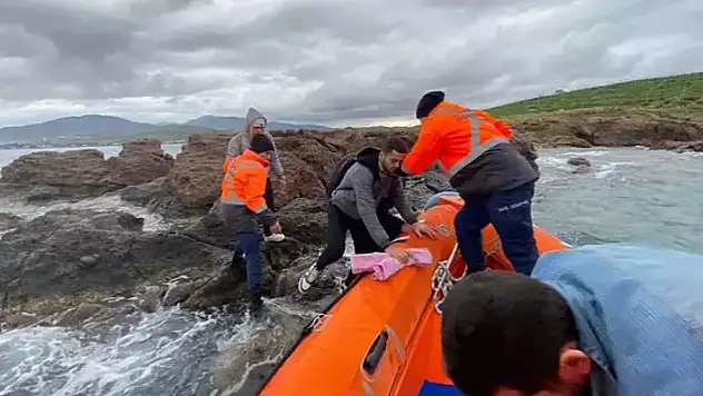 BODRUM'DA 60 KAÇAK GÖÇMEN YAKALANDI