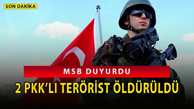 SON DAKİKA ! MSB: PENÇE KİLİT HAREKAT BÖLGESİNDE 2 TERÖRİST ETKİSİZ HALE GETİRİLDİ