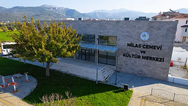 MİLAS CEMEVİ VE KÜLTÜR MERKEZİ AÇILIYOR