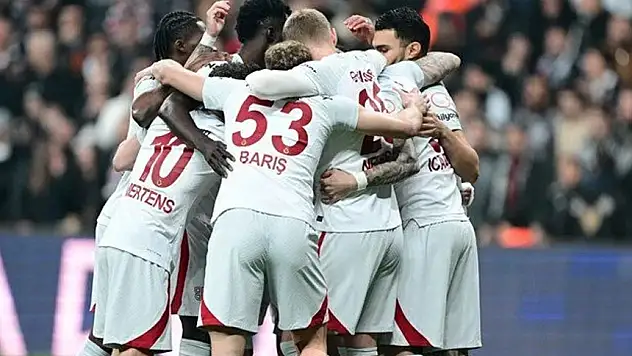 GALATASARAY BEŞİKTAŞ'I TARİHE GEÇEREK MAĞLUP ETTİ