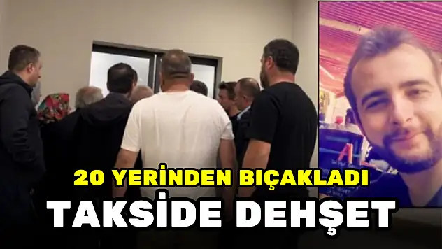 TAKSİCİ MÜŞTERİSİ TARAFINDAN BIÇAKLANDI, GASP EDİLDİ