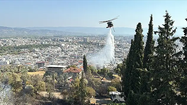 AYDIN'DAKİ YANGINDA PANİK ANLAR YAŞANDI! 19 ER DUMANDAN ETKİLENDİ