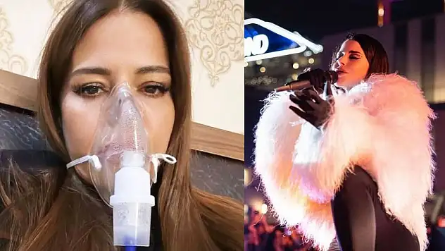 Ünlü şarkıcının konserine öksürük krizi engeli! Sahneye çıkamadı