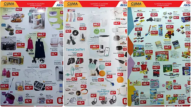 Muğla BİM marketlerde çılgın efsane Cuma indirimi! İşte BİM'de 29 Kasım indirimli fırsat ürünleri