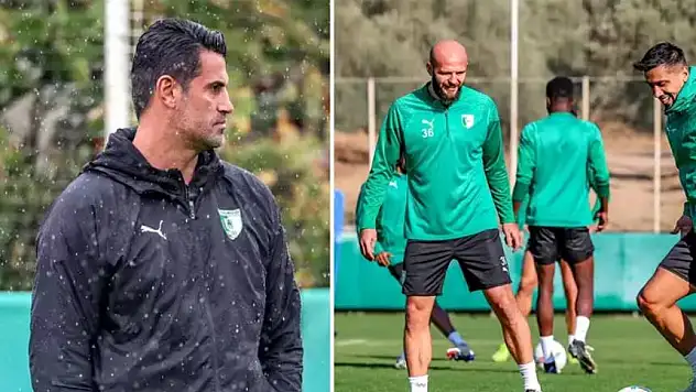 Galatasaray maçı hazırlıklarını sürdüren Bodrum FK'da değişim rüzgarları