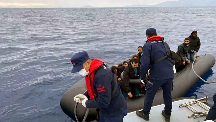 19 düzensiz göçmen yakalandı