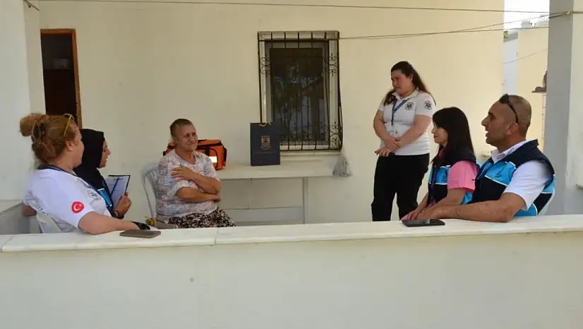 Bodrum Belediyesi, bayramda yaşlıları unutmadı