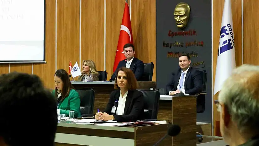 Bodrum Belediyesi meclis toplantısı yapıldı