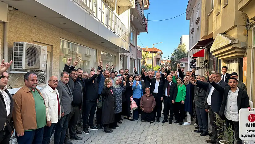 MHP İl Başkanı Demirel, Ortaca İlçe Teşkilatını ziyaret etti