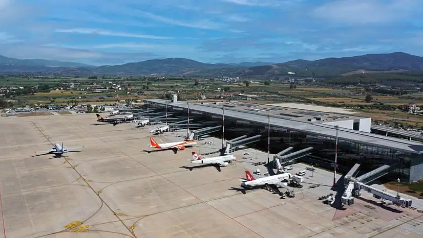 Milas-Bodrum Havalimanında 4 ayda 512 bin yolcu uçtu!