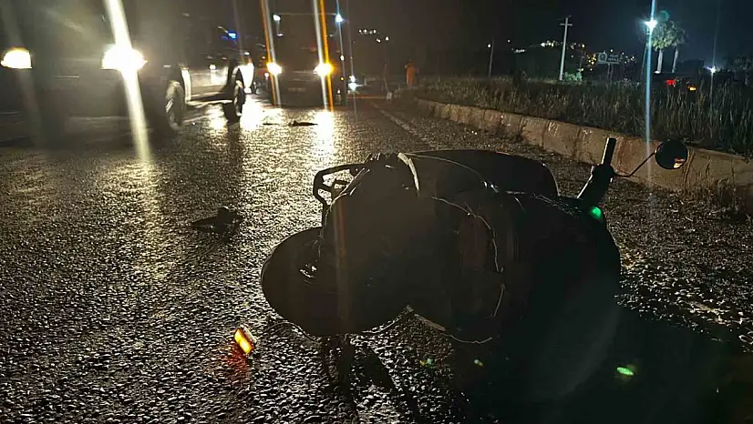 Milas'ta motosiklete çarpıp kaçan sürücü aranıyor