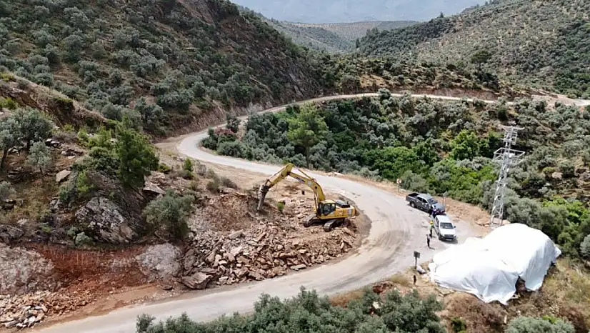 Muğla Belediyesi'nden Milas Karahayıt'a 14 milyon liralık yol yatırımı