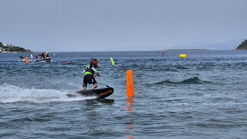 Su Jeti, Flyboard ve MotoSurf Türkiye Şampiyonası Muğla'da başladı