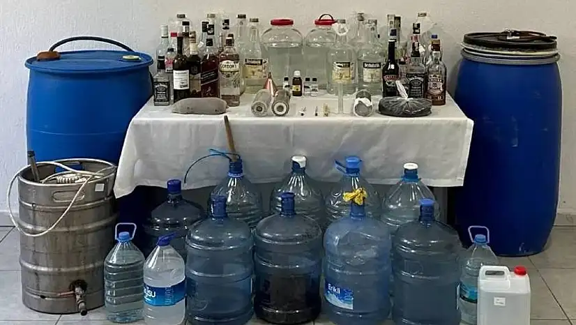 Ortaca'da kaçak alkol operasyonu 4 şüpheli gözaltına alındı